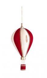 [S-B0971184] 1x Pendaglio Lucrezia Mongolfiera Rosso H58