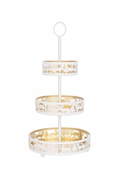 [S-B0971547] 2x Alzatina 3P Whitley Bianco