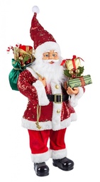 [S-B0932658] 2x Babbo Lustrini Stand Rosso L