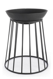 [S-B0782411] 2x Braciere Efesto To Nero D50X63H