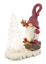 [S-B0935314] 2x Decorazione Wintertime Babbo Rosso C