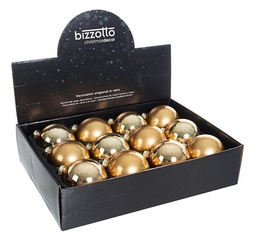 [S-B0933673] 2x Display12 Sfera Vt Oro Ass D80