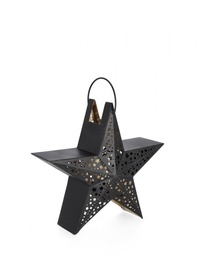 [S-B0971562] 2x Lanterna Astrelle Nero S