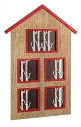 [S-B0132785] 2x P.Foto 5F Casetta Legno