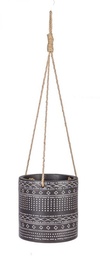 [S-B0780272] 2x Vaso Sospeso Azteco To Magnesia D22