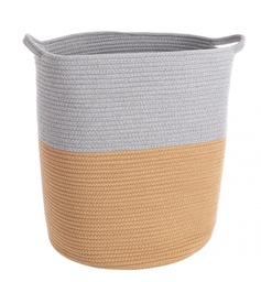 [S-B0411295] 3x Cesta 2M Quiet To Naturale-Grigio