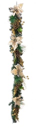 [S-B0938881] 4x Boa Kyle Poinsettia Champagne H180