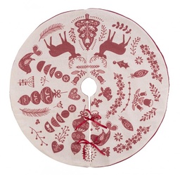 [S-B0939783] 4x Copribase Albero Victory Avorio