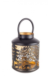 [S-B0939341] 4x Lanterna Daya Bomb Renna Nero D16X21H