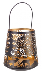 [S-B0939329] 4x Lanterna Daya Bomb Renna Nero D20X23H