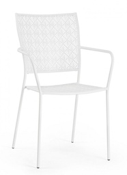 [S-B0802964] 4x Sedia C-Br Lizette Bianco