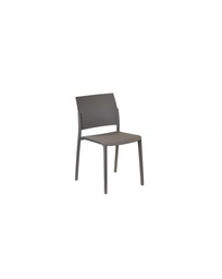 [S-OM/405/VS] Set di 4 sedie in polipropilene, colore visone, dimensioni 55x52.5x81cm