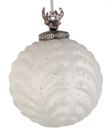 [S-B0971667] 4x Sfera Vt Decorum Bianco Op D100