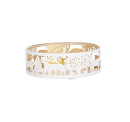 [S-B0971541] 5x Vassoio Alizee Bianco