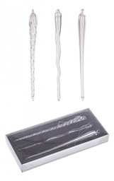 [S-B0970355] 6x Conf3 Pendaglio Vt Icicle Trasp Ass