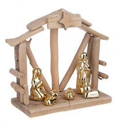 [S-B0936186] 6x Nativita' 5F Divina Oro Casa C