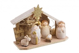 [S-B0928484] 6x Nativita' Emmaus C-Capanna C-Led