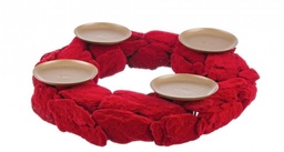 [S-B0928052] 6x P.Candela 4P Velvet Rosso D30