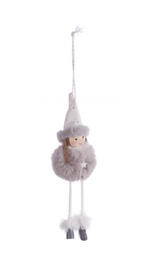 [S-B0971807] 6x Pendaglio Kyrill Angelo Grigio Legs