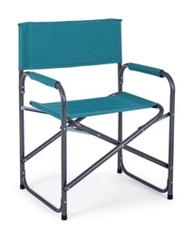 [S-B0815089] 6x Sedia Regista Olbia Turchese