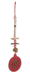 [S-B0917434] 6x String Bormio Decoro To Rosso