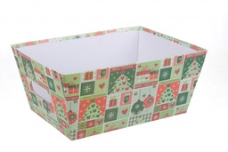 [S-B0926365] 8x Contenitore Gift Patchwork Svas Op