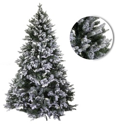[S-V6154970000] Albero innevato verde con 994 rami - Monte Cristallo, cmø122h180