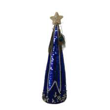 [S-V6325150000] Albero tessuto blu cmø10h34