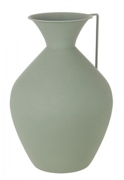 [S-B0183082] Anfora Rhyton 1 Manico Verde Salvia h37