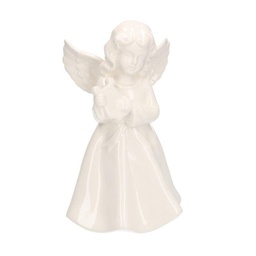[S-V6136140000] Angelo Ceramica Bianco con Lira 12x10x20,5 cm