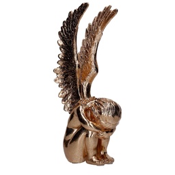 [S-V6369590000] Angelo in Resina Oro 20x11x40 cm