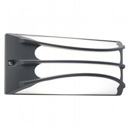 [S-SOV99144/16] Applique LED 10W 4000K in Alluminio Goffrato