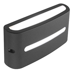 [S-SOV99502/16] Applique LED 10W 4000K Linea Post Grafite