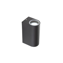 [S-SOV170/16] Applique 2 Luci Gu10  linea bobo  grafite