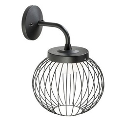 [S-SOV99505/06] Applique LED 20W 4000K Linea Cage Nero