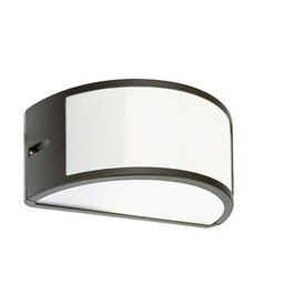 [S-SOV473/16] Applique E27  linea umbe aperta  grafite