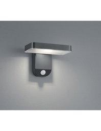 [S-TRIOR22261142] Applique Esquel LED Antracite con Sensore Movimento ad Energia Solare