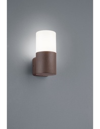 [S-TRIO222260124] Applique Hoosic 1xE27 Ruggine H17 cm IP44 Trio Lighting