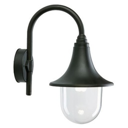 [S-SOV447/06] Applique in termoplastico con diffusore trasparente, altezza max lampada 150mm, alimentazione 230V ~ 50Hz, classe di protezione IP43, potenza massima lampade 60W