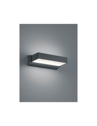[S-TRIO226660242] Applique Ingresso Doppio Led Sopra e Sotto Antracite