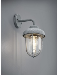 [S-TRIO202760178] Applique Lanterna Esterno Duero Calcestruzzo H33 cm