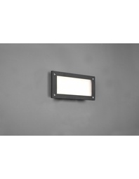 [S-TRIO251060142] Applique Led Segnapasso Per Esterno Kelly Alluminio Antracite IP44 Trio Lighting