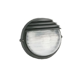 [S-SOV789/06] Applique Picc. E27  linea palpebra tonda  nero