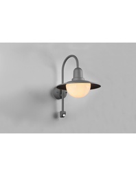 [S-TRIO207269142] Applique Vintage Antracite con Sensore Movimento IP44