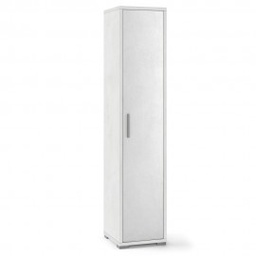 [S-ODB364OSOSK] Armadio stretto multiuso in legno Bianco Ossido 39x41x h182 cm