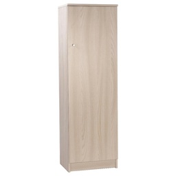 [S-O30200OLK] Armadio Multiuso con un'Anta Olmo Chiaro 46x34x h147 cm