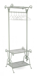 [S-B0741453] Attaccapanni Salvia - Design Moderno - Facile da Assemblare - Acciaio Verniciato a Polvere