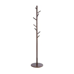 [S-V4214550000] Attaccapanni in legno noce 164x40x40 cm