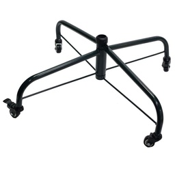 [S-V6074510000] Base albero in metallo nero con ruote - cm60