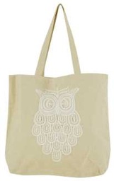 [S-V9124000000] Borsa decoro gufo, dimensioni 43,5x9,5x62,5 cm